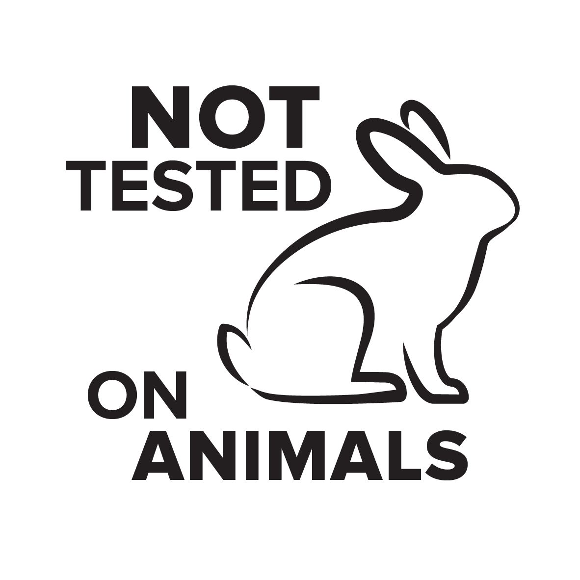 not tested on animals